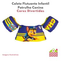 Boia Colete Flutuante Infantil De Natação Patrulha Canina Turma Toda Piscina Crianças Salva Vidas Boia Colete Flutuante Infantil De Natação Patrulha Canina Turma Toda Piscina Crianças Salva Vidas
