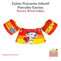 Boia Colete Flutuante Infantil De Natação Patrulha Canina Turma Toda Piscina Crianças Salva Vidas Boia Colete Flutuante Infantil De Natação Patrulha Canina Turma Toda Piscina Crianças Salva Vidas