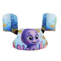 Boia Colete Infantil Braço Personagens Kids Piscina Praia