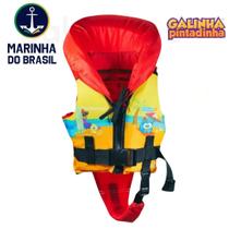 Boia Colete Infantil Corpo SalvaVidas Boia Bebê Criança Homologado pela Náutica Galinha Pintadinha Vermelho Boia Colete Infantil Corpo SalvaVidas Boia Bebê Criança Homologado pela Náutica Galinha Pintadinha Vermelho
