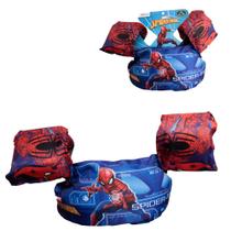 Boia Colete Infantil Homem Aranha 56cm Segurança E Diversão Praia E Piscina