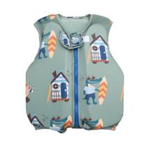 Boia Colete Infantil Panda Pool Jacaré na Maré B2 14 a 25kg Boia Colete Infantil Panda Pool Jacaré na Maré B2 14 a 25kg