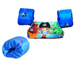 Boia Colete Salva-vidas Infantil De 3 Anos Com Boia Auxiliar - SEA KIDS