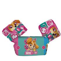 Boia Colete Salva Vidas Meninas Infantil Patrulha Canina Skye Paw Patrol 56cm Etitoys