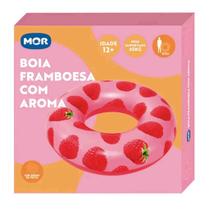 Boia Com Aroma De Framboesa Redonda Rosa e Vermelho Mor 1997