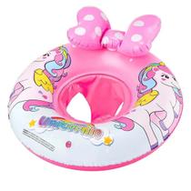 Boia Com Assento Unicórnio Piscina Dm Toys - DMS7036 Boia Com Assento Unicórnio Piscina Dm Toys - DMS7036
