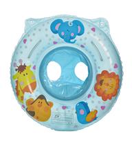 Boia de Bebê Inflável com Assento Fralda Estável e Segura COR:Azul