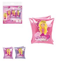 Boia De Braço Boneca Glam Inflável Crianças Menina