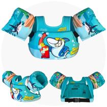 Boia De Braço Colete Infantil Salva Vidas Piscina Ajustável - Nash