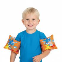 Bóia De Braço Infantil Anéis Colete Salva Vida Com Golfinho Praia E Piscina Bestway