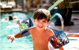 Boia de Braço Inflável Infantil Avengers Vingadores 18X14CM