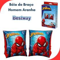 Boia De Braço Inflável Infantil Homem Aranha Bestway
