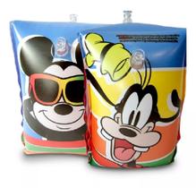 Boia De Braço Inflável Infantil Mickey Disney Criança Boia De Braço Inflável Infantil Mickey Disney Criança