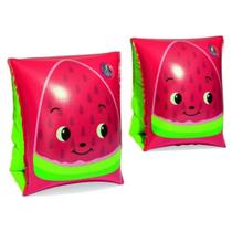 Boia De Braço Inflável Infantil Priscina Praia Morango