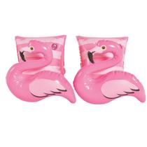 Bóia de braço inflável - tema flamingo ou unicórnio - jilong