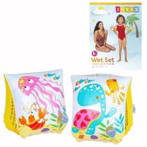 Boia De Braços Infantil Animais do Fundo do Mar Intex