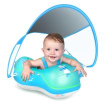 Bóia de natação para bebês, piscina inflável LAYCOL com cobertura solar 3-36M Bóia de natação para bebês, piscina inflável LAYCOL com cobertura solar 3-36M
