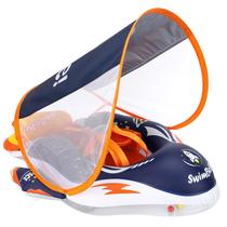 Boia de Natação Swimbobo para Bebês com Dossel - Space Blue