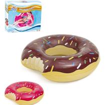 Boia de Piscina Inflável Divertida Donut 60cm Funs