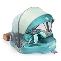Boia de Piscina Mambobaby para Bebê (3-24 Meses) - Com Dossel e Sem Inflação - Verde Boia de Piscina Mambobaby para Bebê (3-24 Meses) - Com Dossel e Sem Inflação - Verde