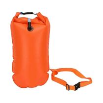 Bóia De Reboque Inflável Para Natação Com Bolsa Seca E Cinto Para Armazenamento De Esportes - others