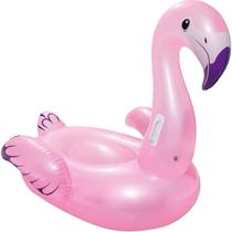 Boia Divertida Inflável Pink Flamingo Bestway Praia Piscina