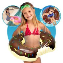 Boia Donut Infantil Redonda Rosquinha Piscina Inflavel Praia