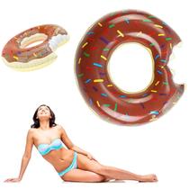Boia Donuts Mordida 90cm Criança e Adulto Praia Piscina