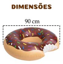 Boia Donuts Rosquinha Piscina Inflavel Criança Adulto Grande - Bruartt