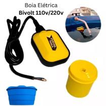 Boia Elétrica Automática Inteligente Nível Caixa Água Bivolt 110V Volts Voltagem 220V 15A / 25A Amperes Chave Eletrônica Sensor Inferior Superio DAgua