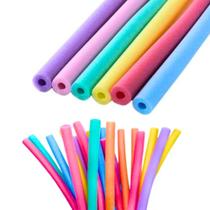 Boia Espaguete Macarrão Piscina Flutuador com furo Kit 6