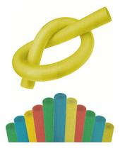 Boia Espaguete Macarrão Piscina Natação Flutuador Furo