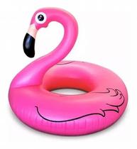 Boia Flamingo Adulto Gigante Piscina Inflável 120cm - Aquatic Toy