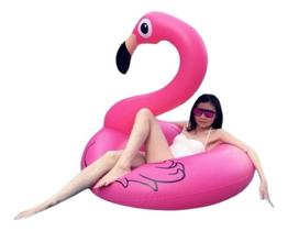 Boia Flamingo Grande Para Adulto 120 Cm - HUGBOX