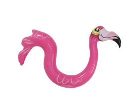 Boia Flamingo Inflável Bel Sport Adultos Adolescentes Rosa