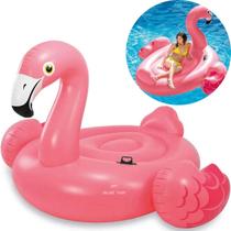 Boia Flamingo Inflável Grande 178cm x 135cm - Intex Piscina 57558