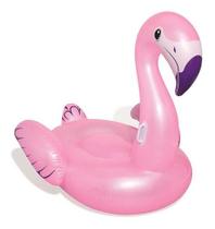 Boia Flamingo Luxo Brinquedo Piscina Bestway 1,73 X 1,70m
