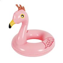 Boia Flamingo Rosa 55cm Inflável Praia Piscina Infantil