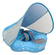Boia Flutuante Infantil Piscina C/ Capota Solar Nash COR:AZUL Boia Flutuante Infantil Piscina C/ Capota Solar Nash COR:AZUL