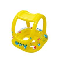 Boia Fralda Inflável Infantil Cobertura para o sol Bebê Criança Piscina