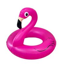 Boia Gigante Flamingo Rosa Inflável P/ Piscina Praia 90cm