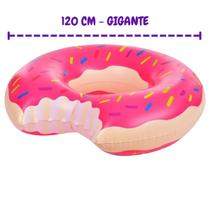 Boia Gigante Inflável 120cm - Rosquinha / Donuts / Melancia / Pneu - Para Piscina Ou Praia