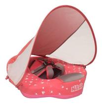 Boia Infantil Baby Float Coral Com Proteção Solar Uv Piscina