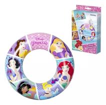 Boia Infantil Circular Redonda Princesas Disney Meninas Boia Infantil Circular Redonda Princesas Disney Meninas