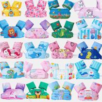 Boia Infantil Colete com Braçadeiras 2 a 6 Anos