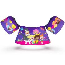 Boia Infantil Colete Salva Vidas Mundo Bita Roxo - Nash