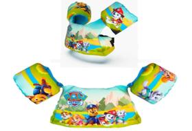 Boia Infantil Colete Salva Vidas Patrulha Canina ModeloTurma Piscina Praia Toda Segurança e Praticidade