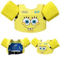 Boia Infantil com Colete Salva Vidas - Bob Esponja - Nash