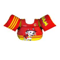 Boia Infantil Com Colete Salva Vidas Patrulha Canina - Nash