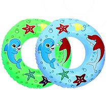 Boia Infantil de Cintura Circular Peixinhos Meninos 60cm